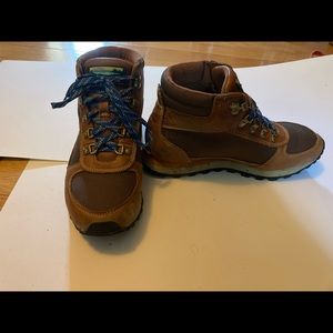 Katahdin Hiking Boots, Leather, oakwood/brown
